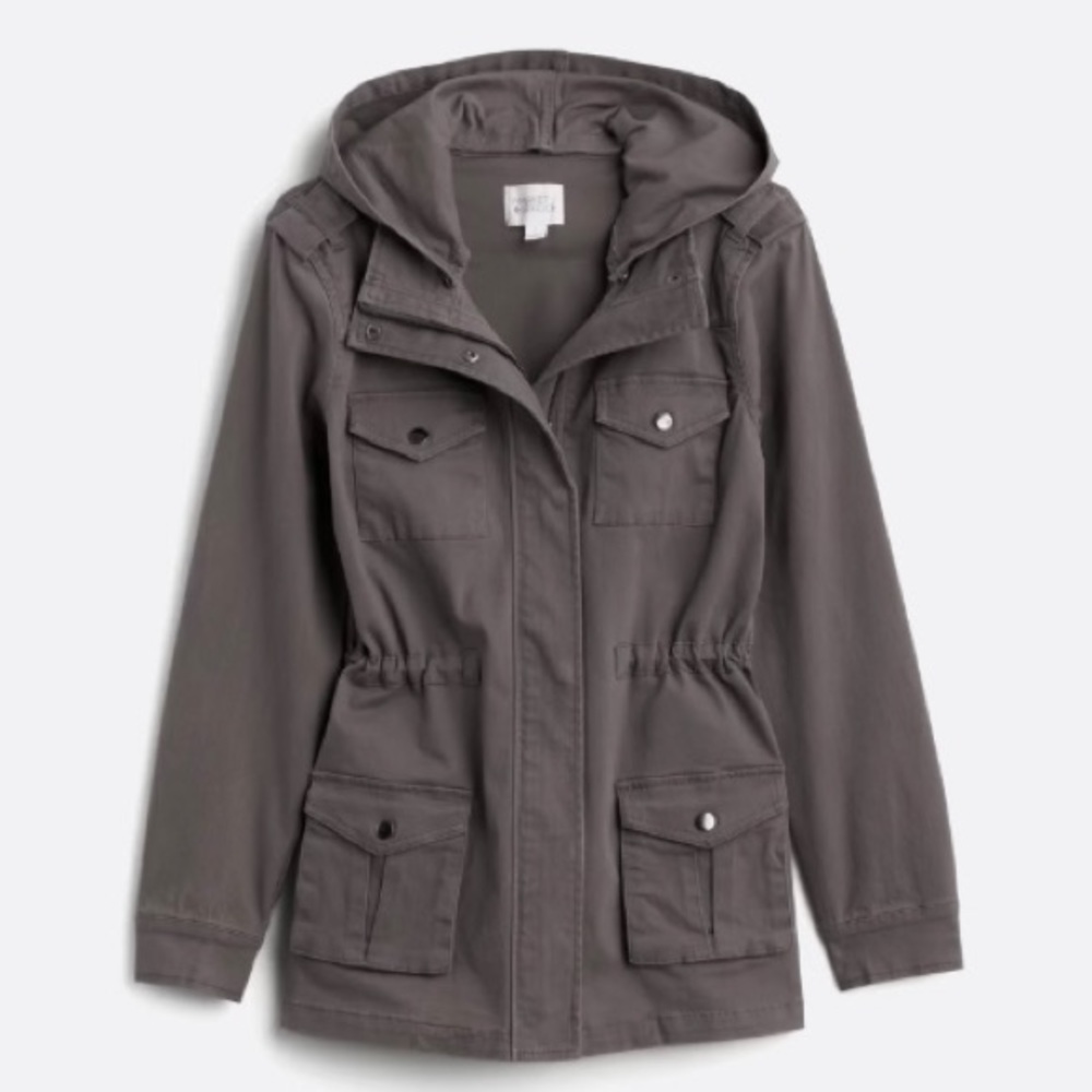 NEW w/out tags MARKET & SPRUCE Kathleen Cargo Jacket - LARGE